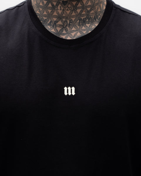 Regata Cut Off Treino Preto Mith Nation Doodle Grid