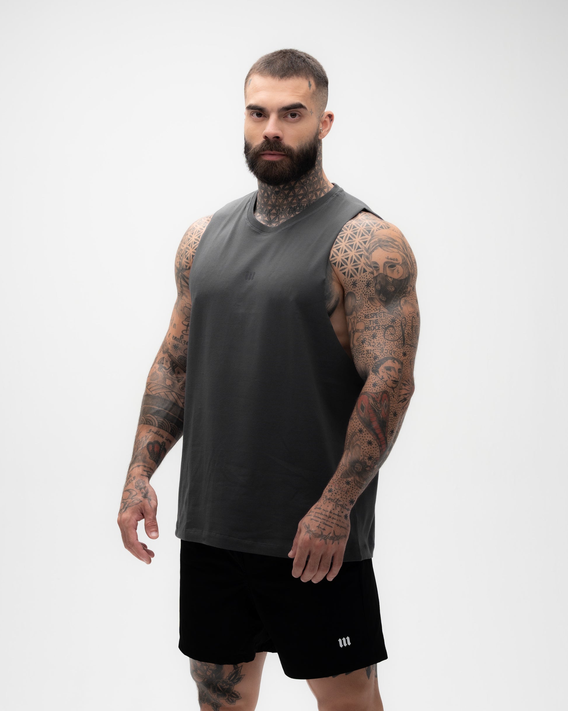 Regata Cut Off Treino Chumbo Mith Nation