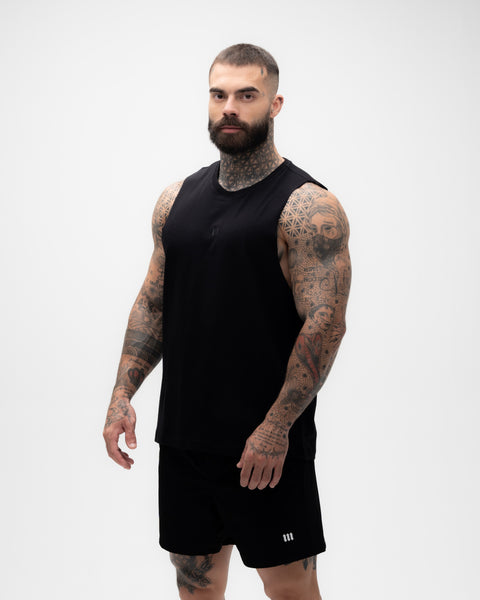 Regata Cut Off Treino Preto Mith Nation