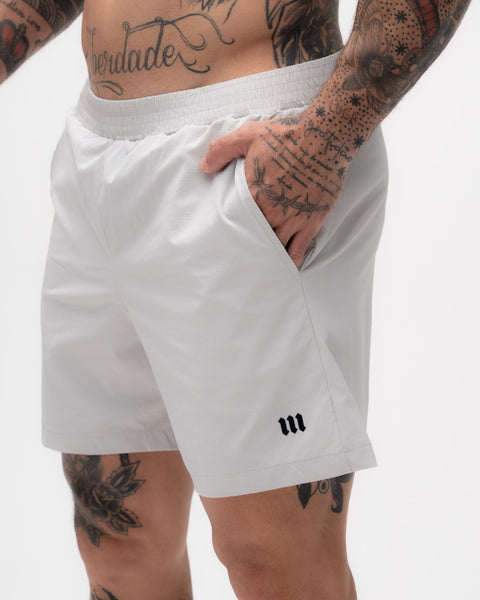 Shorts Curto de Tactel Cinza Mith Nation Soft