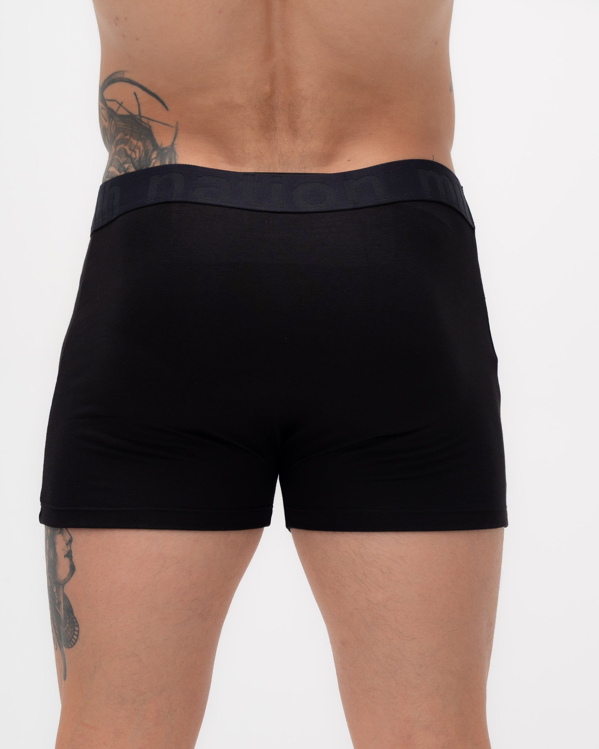 Cueca Cotton Mith Nation Preto