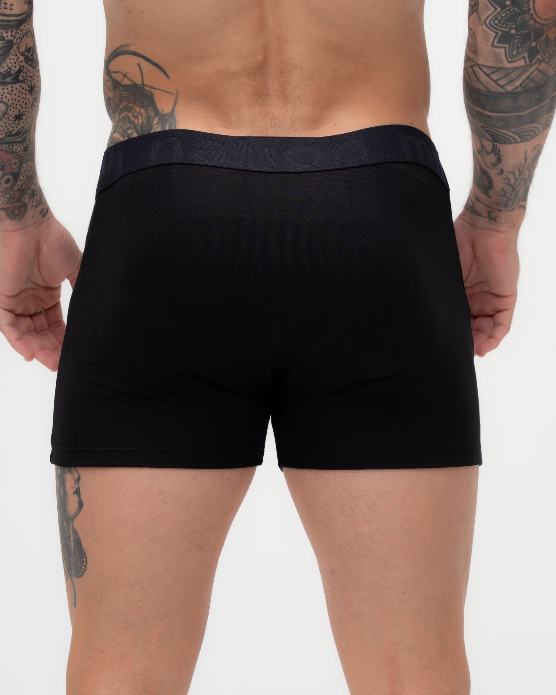 Cueca Cotton Mith Nation Preto