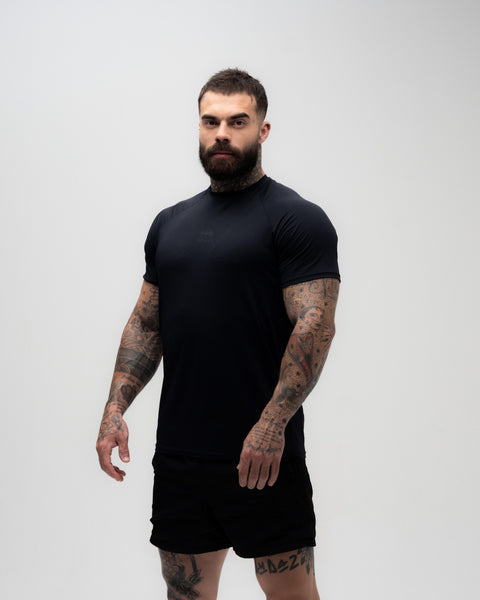 Camiseta <strong>Dry Compressão</strong> Mith X Batman Insignia Preto