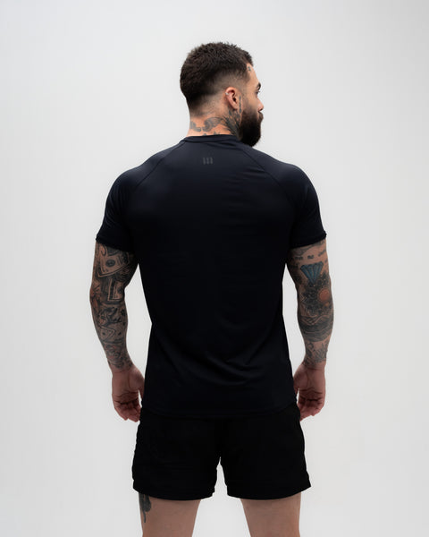 Camiseta <strong>Dry Compressão</strong> Mith X Batman Insignia Preto