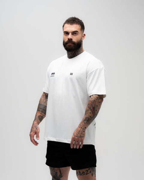 Camiseta <strong>Oversized Treino </strong>Mith X Batman Dark Knight Off White