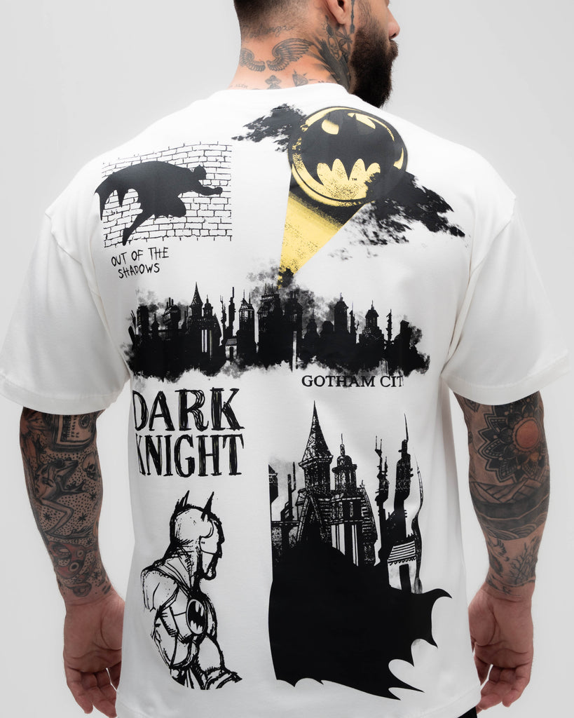 Camiseta <strong>Oversized Treino </strong>Mith X Batman Dark Knight Off White