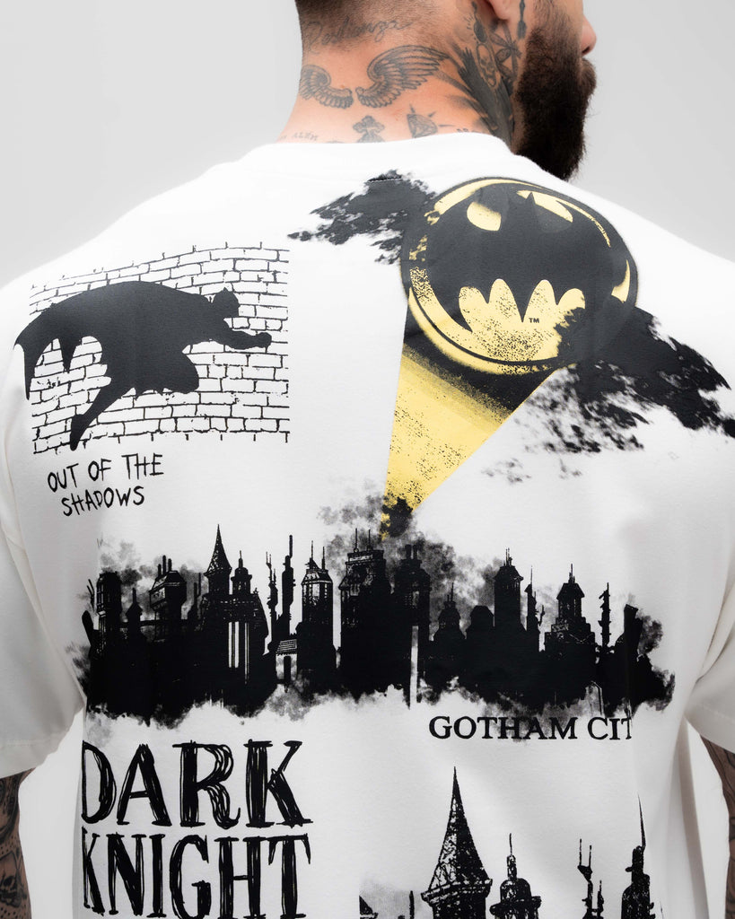 Camiseta <strong>Oversized Treino </strong>Mith X Batman Dark Knight Off White