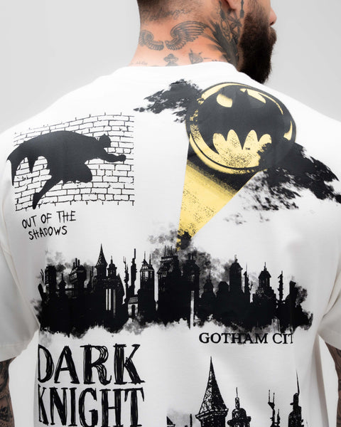 Camiseta <strong>Oversized Treino </strong>Mith X Batman Dark Knight Off White