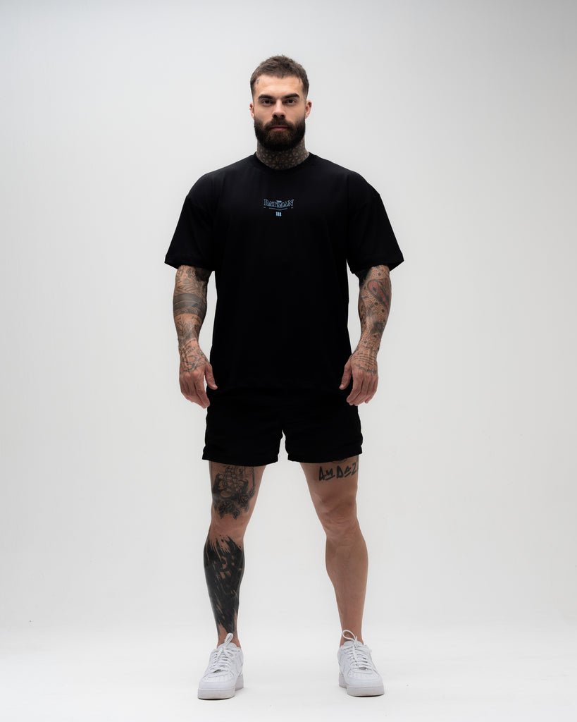 Camiseta <strong>Oversized Treino</strong> Mith X Batman Darkness Preto