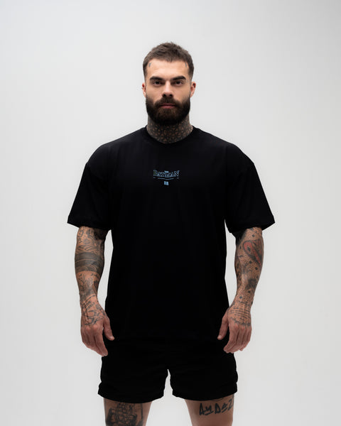 Camiseta Oversized Treino Mith X Batman Darkness Preto