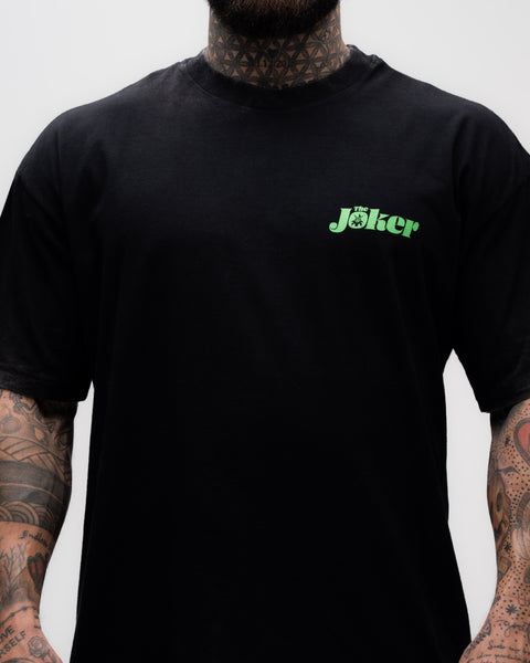Camiseta <strong>Oversized Estonada Premium</strong> Mith X Joker Preto