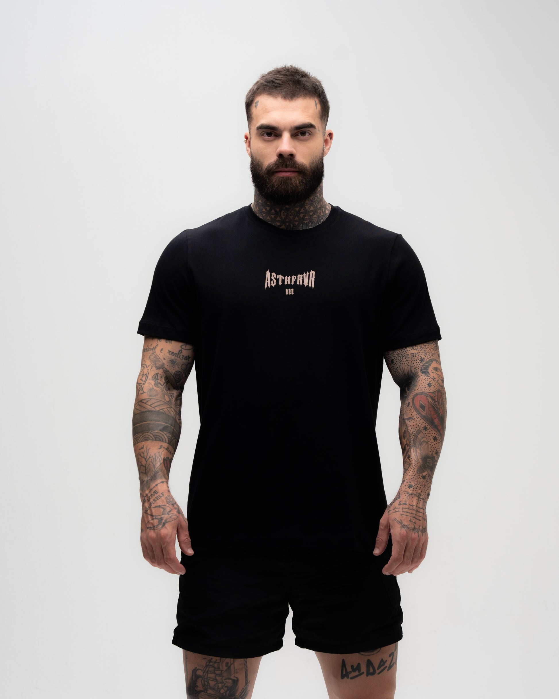 Camiseta Regular Mith X Batman Galaxy Preto