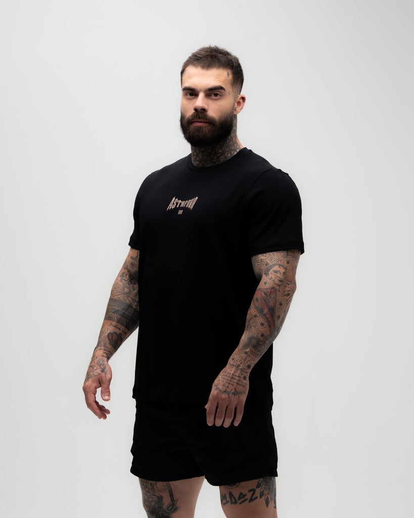 Camiseta <strong>Regular</strong> Mith X Batman Galaxy Preto