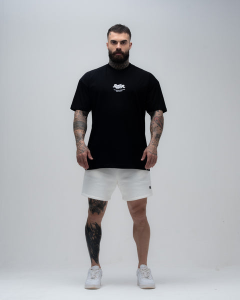 Camiseta Oversized Mith Street Fighter Ryu Blue Preto