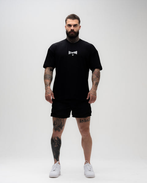 Camiseta <strong>Oversized Treino </strong>Mith X Batman Aesthetic Forever Preto