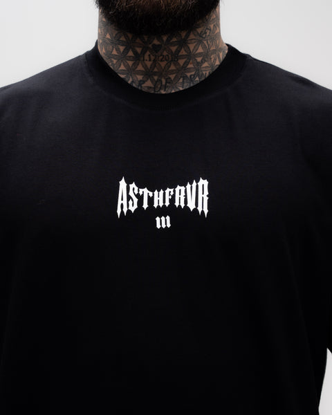 Camiseta <strong>Oversized Treino </strong>Mith X Batman Aesthetic Forever Preto