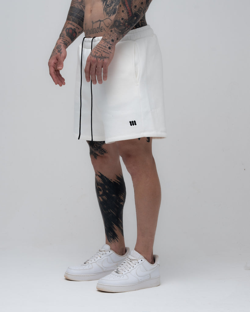 Bermuda de Moletom Mith Nation Off White