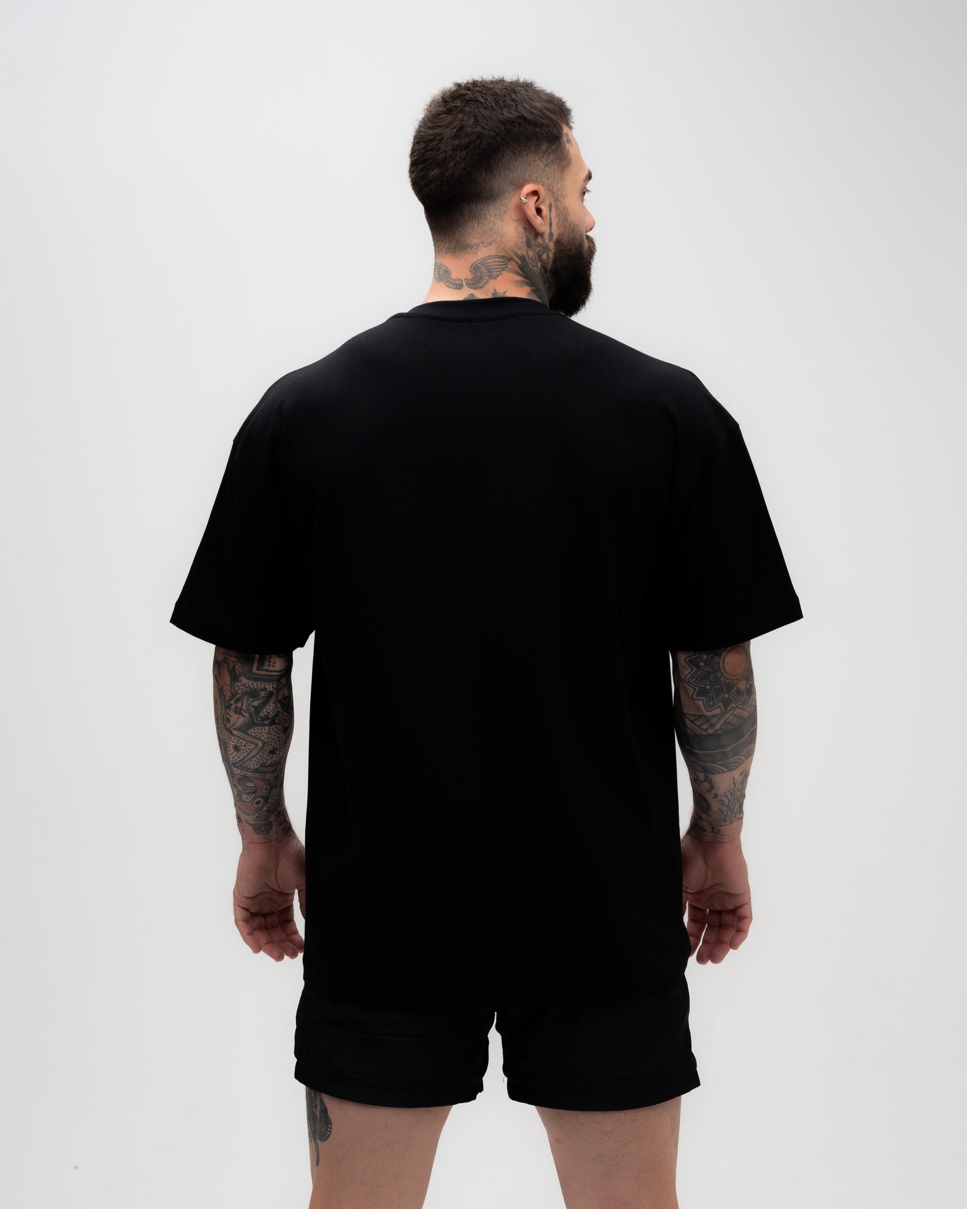 Camiseta <strong>Oversized Treino</strong> Mith MMs Preto
