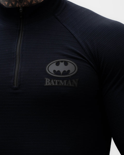 Camiseta <strong>Manga Longa Compressão Pro</strong> Mith x Batman Insignia Preto