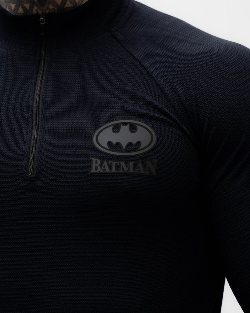 Camiseta <strong>Manga Longa Compressão Pro</strong> Mith x Batman Insignia Preto