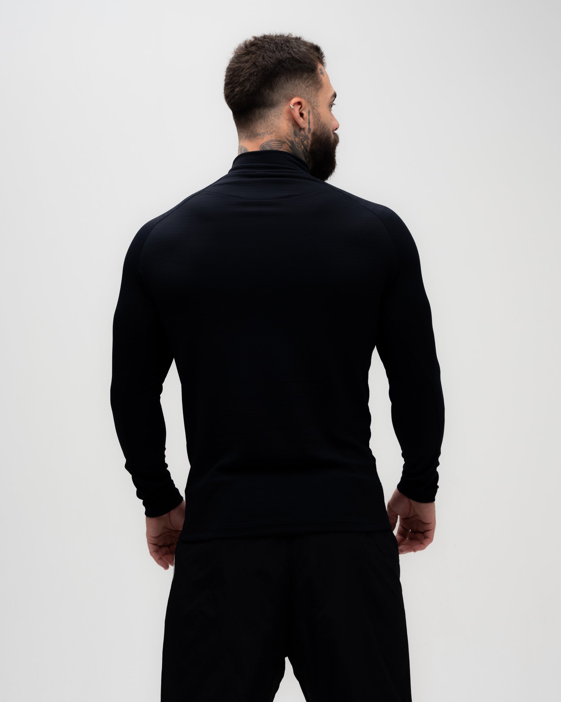 Camiseta <strong>Manga Longa Compressão Pro</strong> Mith x Batman Insignia Preto