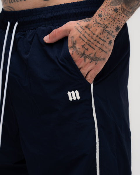 Calça Tactel Dupla Stripes Mith Nation Marinho