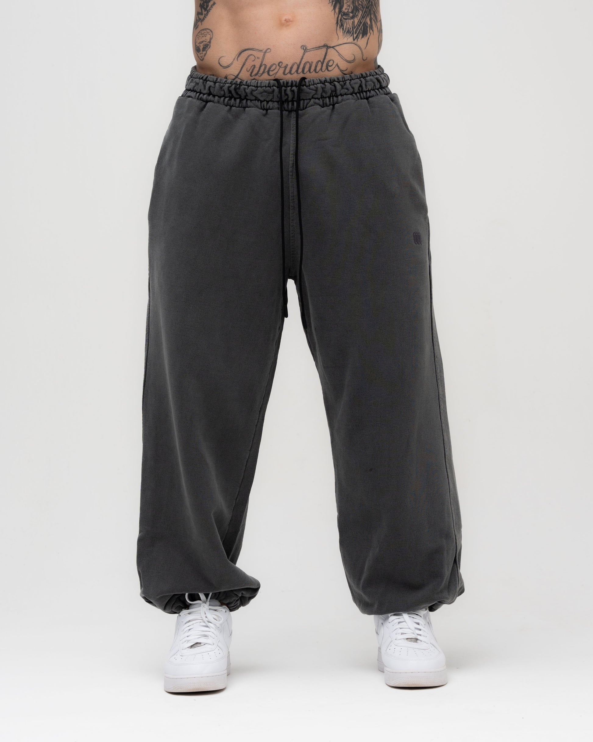 Calça Moletom Overdized Estonada Preto