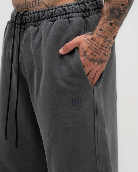 Calça Moletom Overdized Estonada Preto
