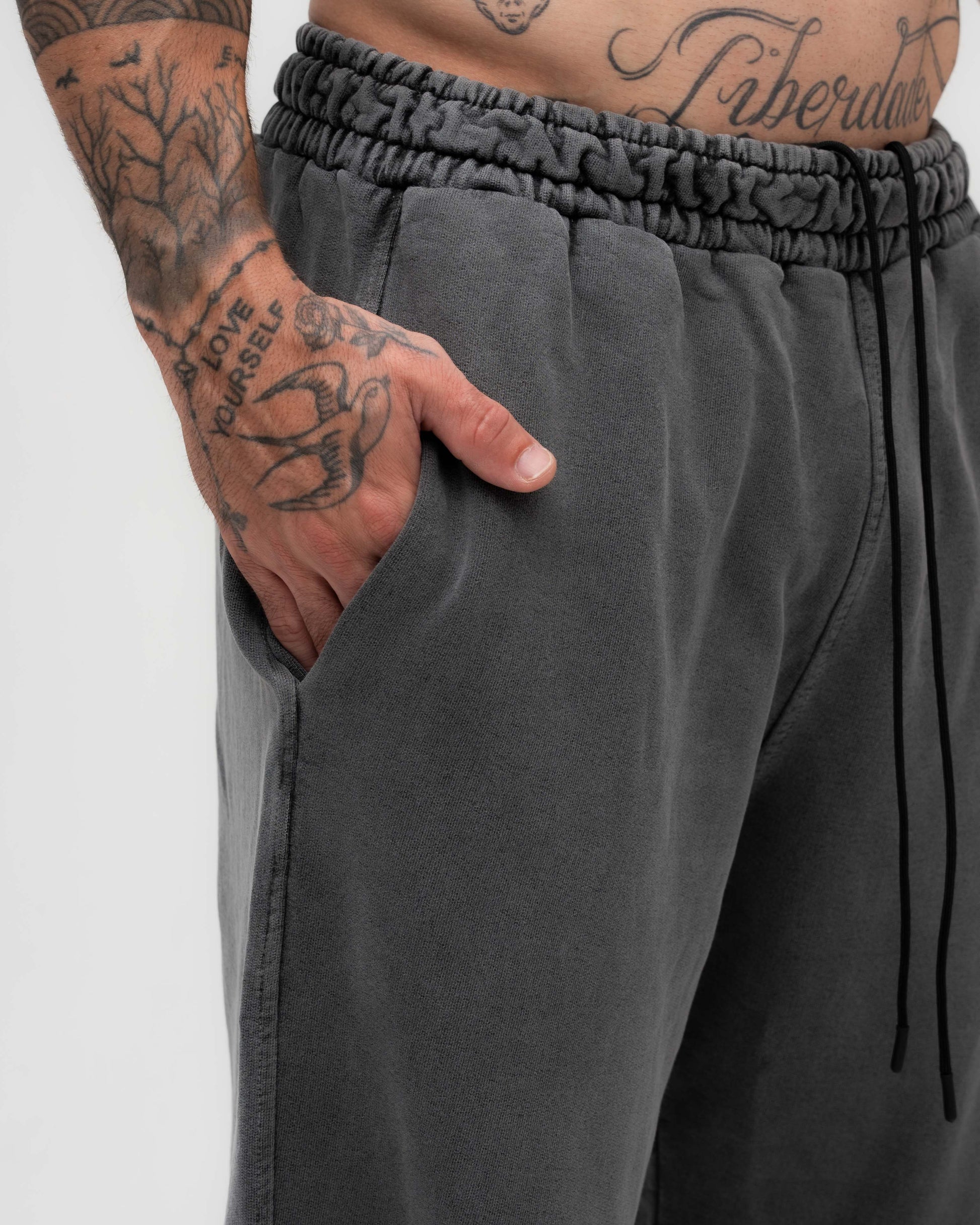 Calça Moletom Overdized Estonada Preto