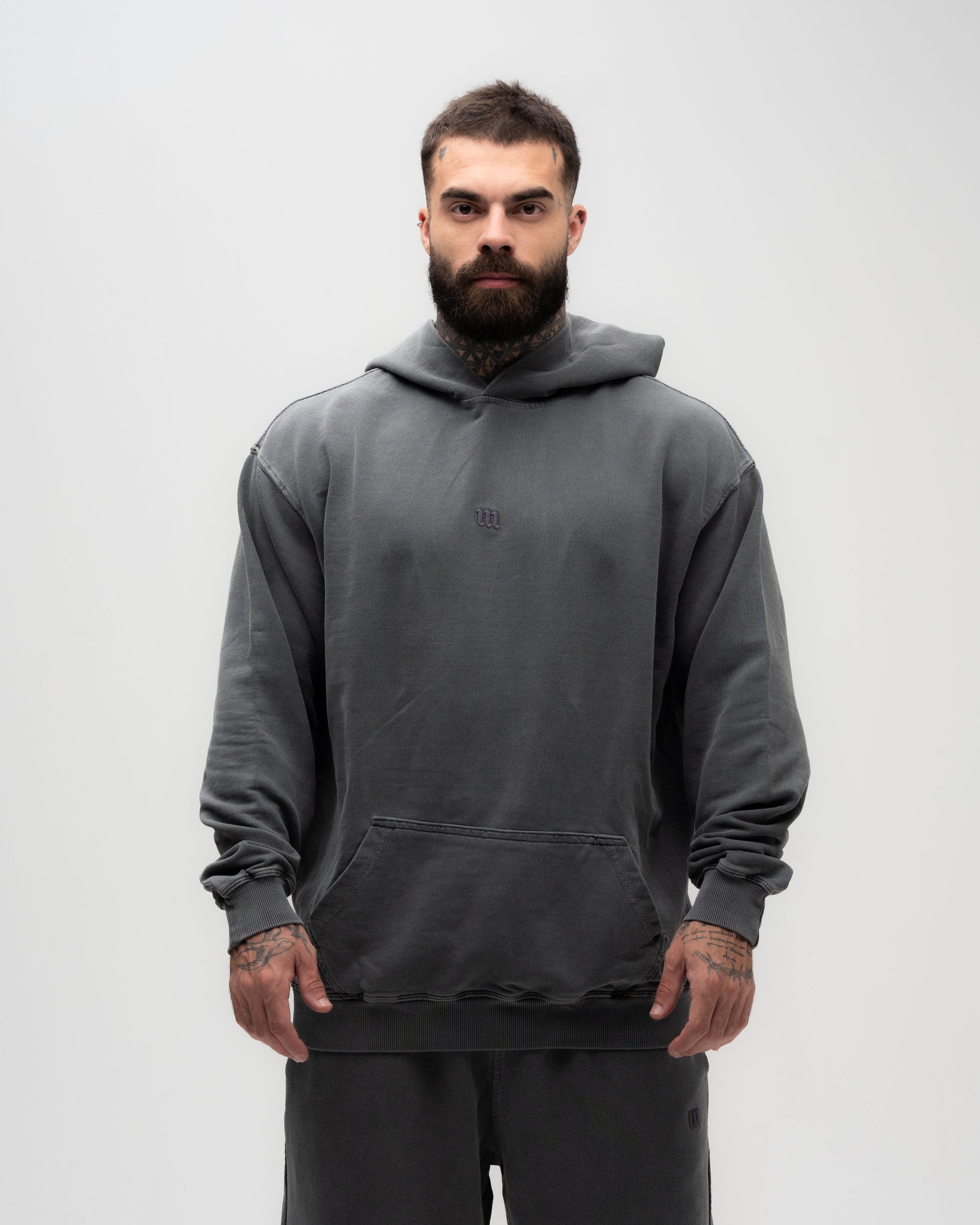 Blusa Moletom Estonada Relief Chumbo