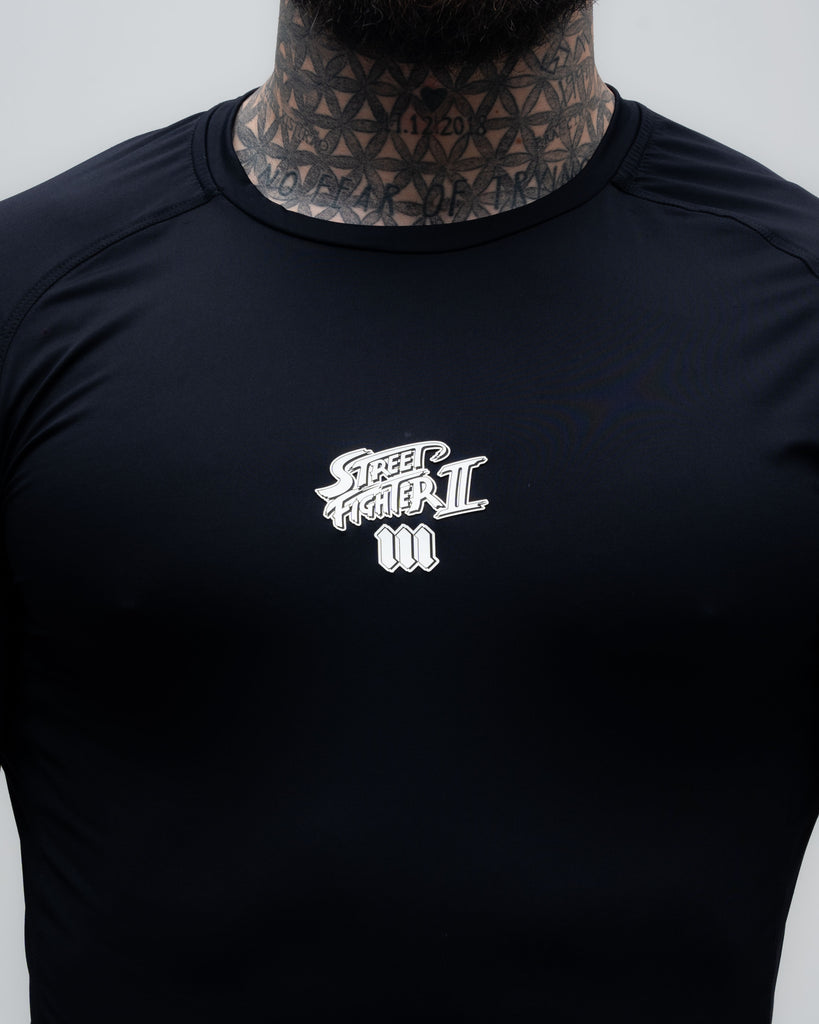 RashGuard Street Fighter You Win Preto