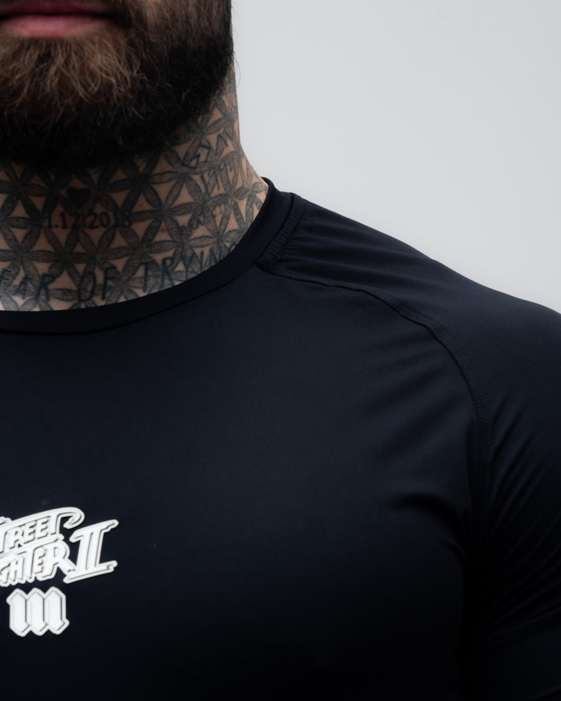 RashGuard Street Fighter You Win Preto