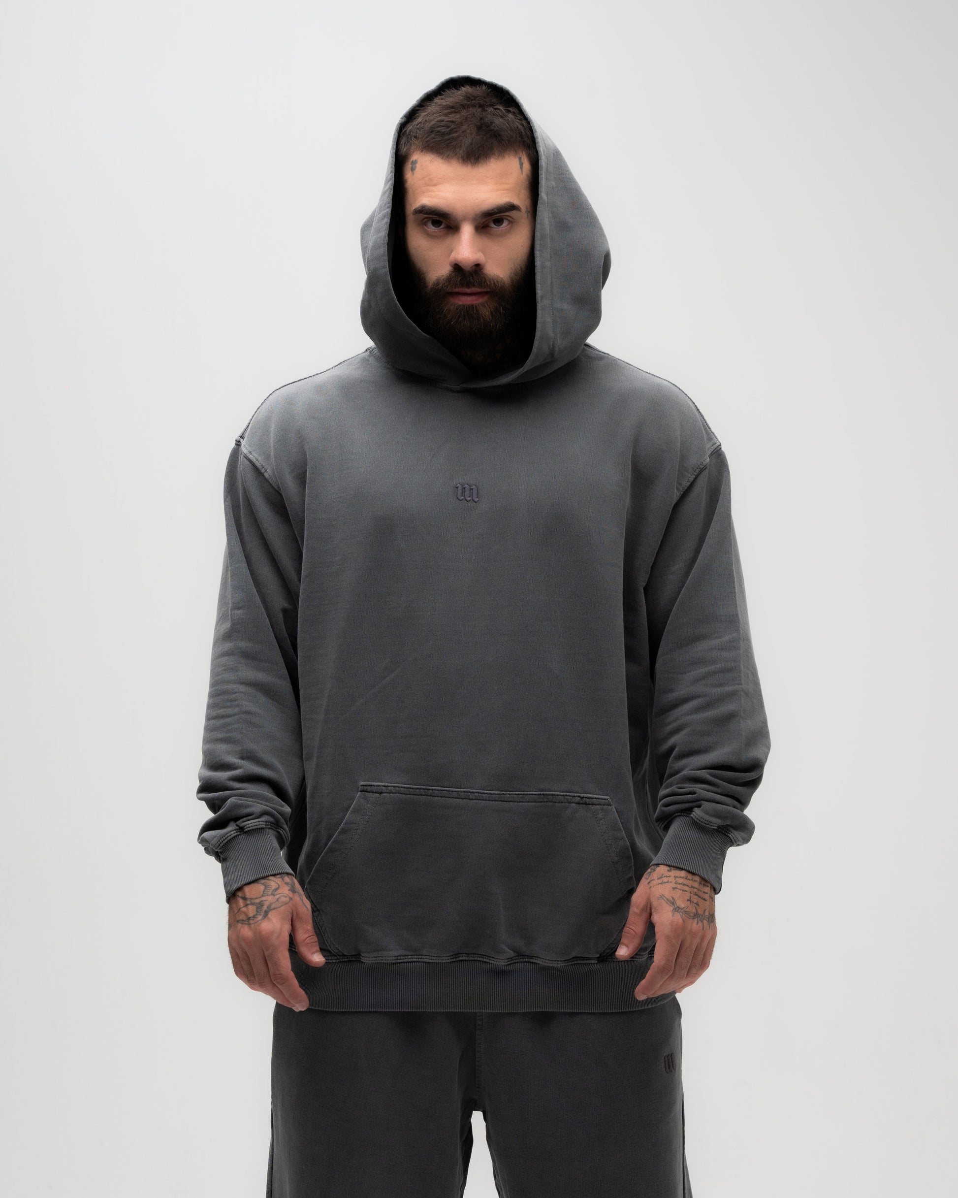 Blusa Moletom Estonada Relief Chumbo