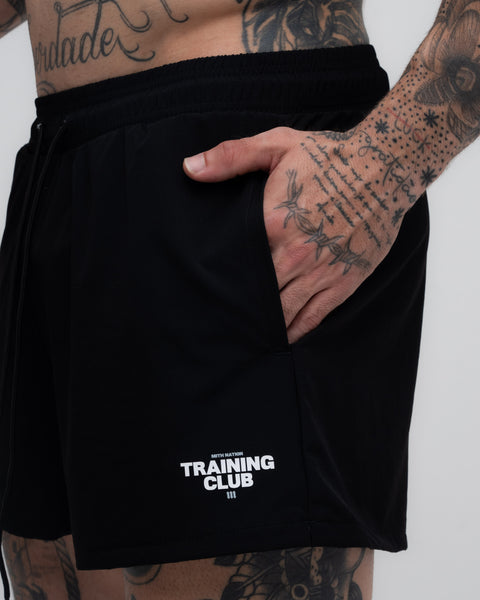 Shorts de Tactel Running Mith Nation Preto