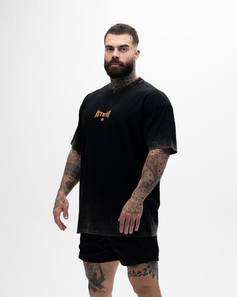 Camiseta <strong>Oversized Estonada Premium </strong>Mith X Superman Aesthetics Forever Preto