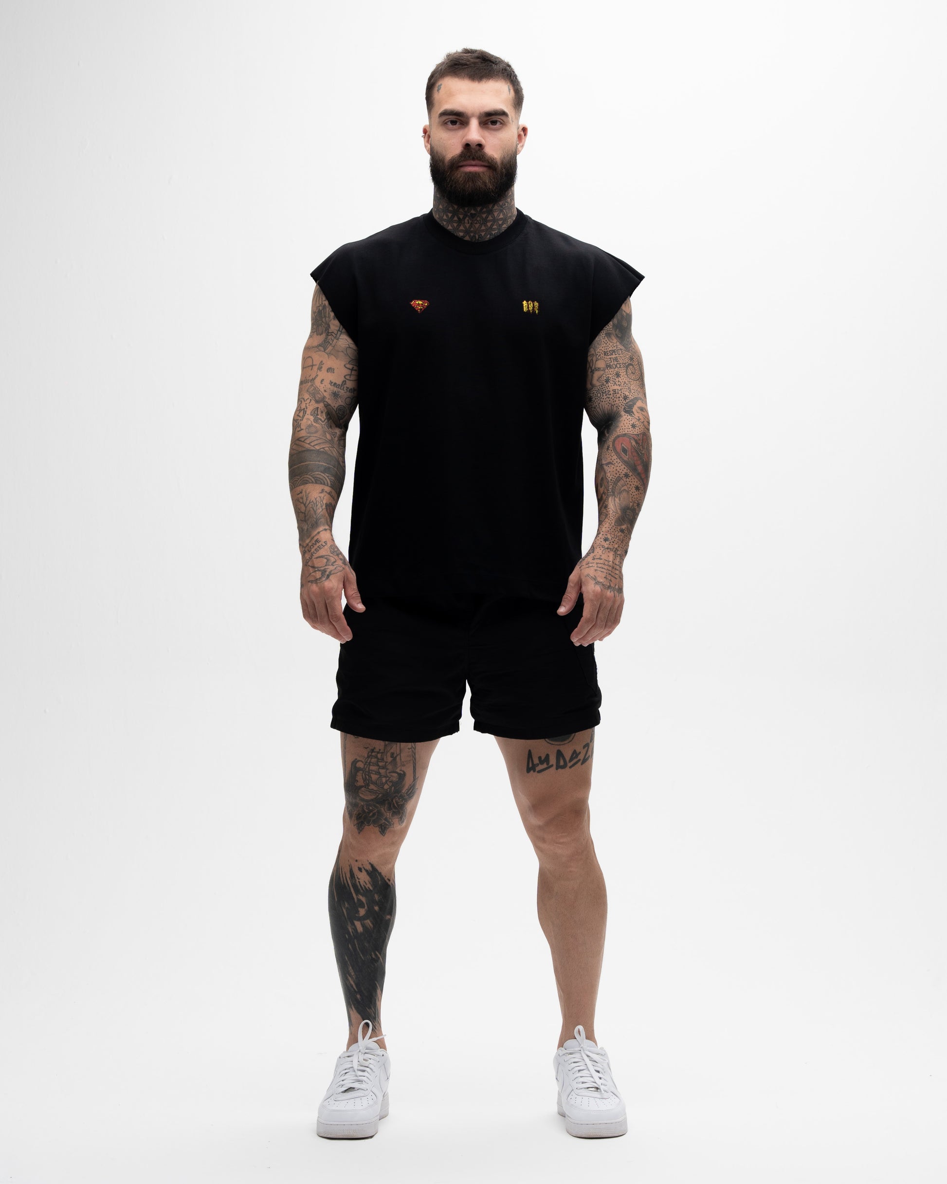 Regata <strong>Box Heavy </strong>Mith X Superman Justice Preto