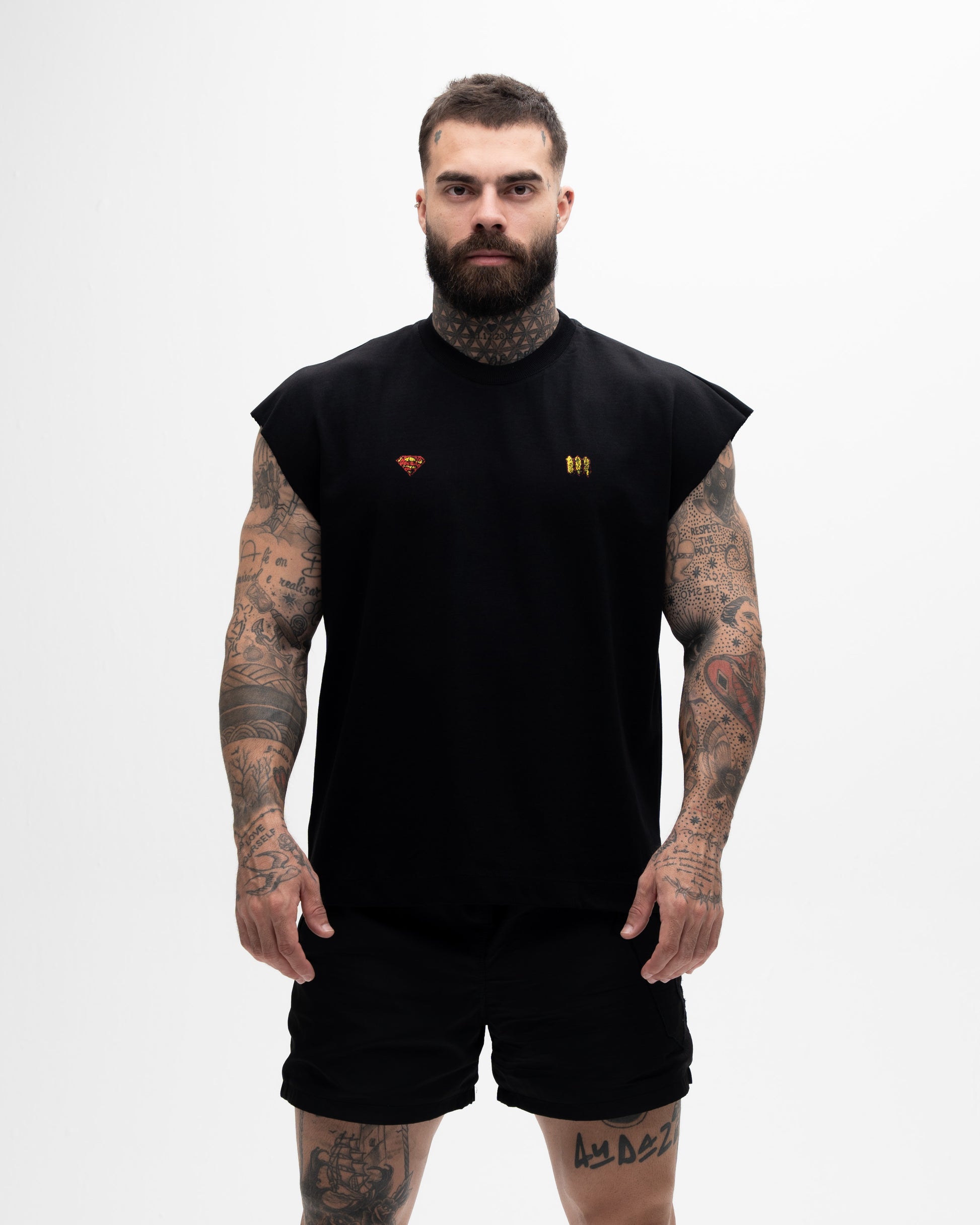 Regata <strong>Box Heavy </strong>Mith X Superman Justice Preto