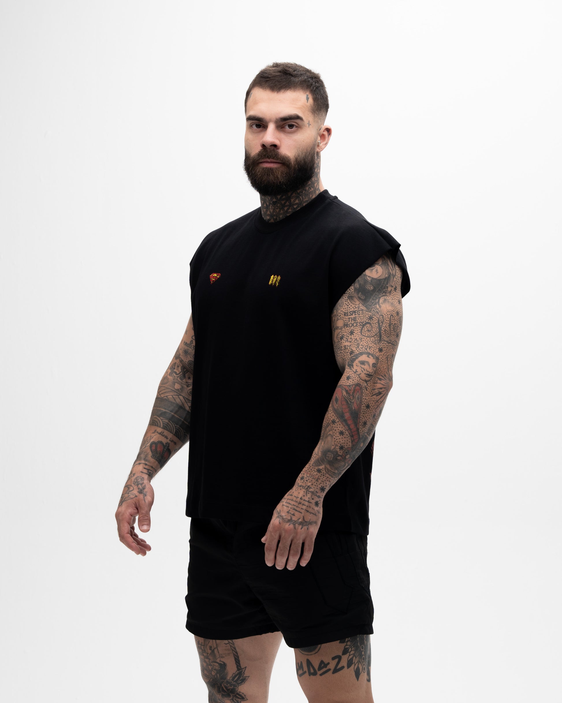 Regata <strong>Box Heavy </strong>Mith X Superman Justice Preto