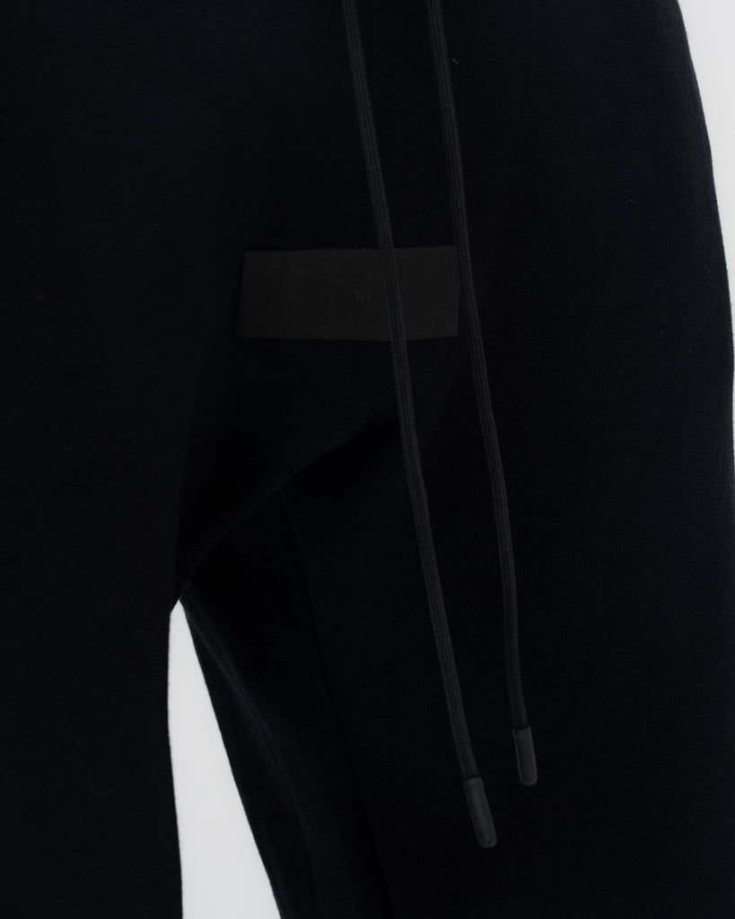 Calça de Moletom Oversized Mith Nation Label Preto