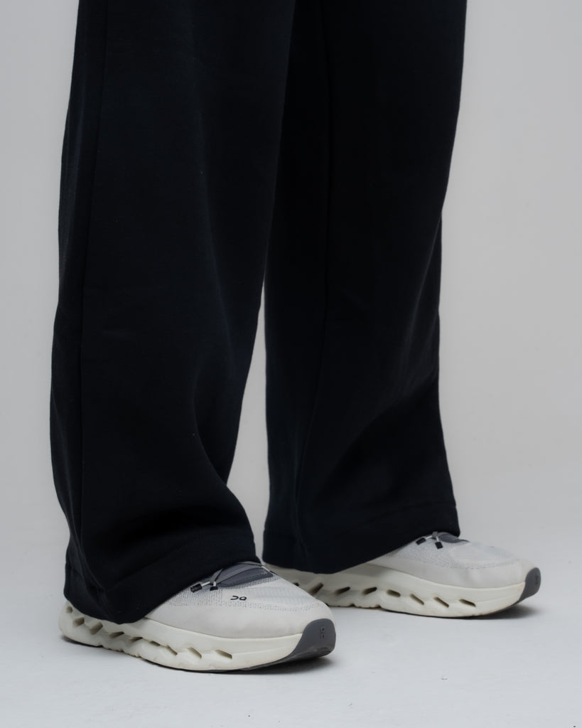 Calça de Moletom Oversized Mith Nation Label Preto