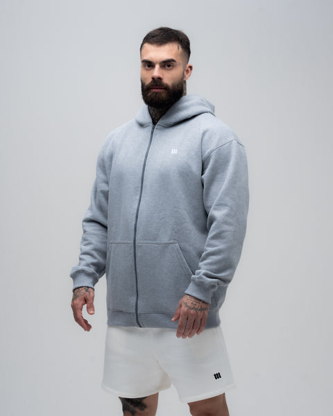 Jaqueta de Moletom Logo Mescla