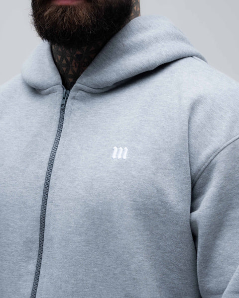 Jaqueta de Moletom Logo Mescla