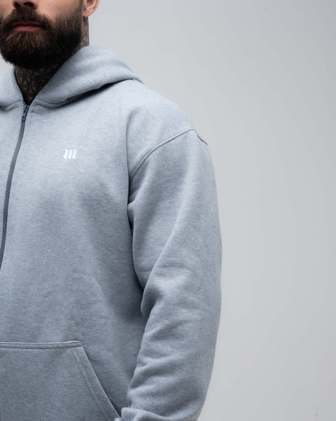 Jaqueta de Moletom Logo Mescla