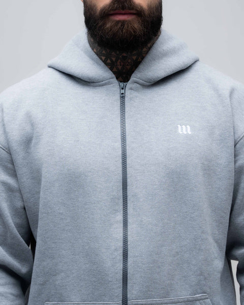 Jaqueta de Moletom Logo Mescla