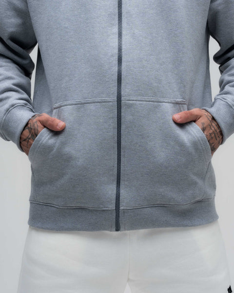 Jaqueta de Moletom Logo Mescla