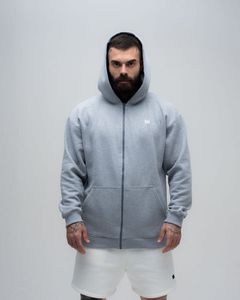 Jaqueta de Moletom Logo Mescla