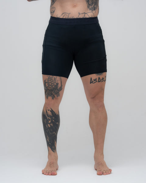 Shorts Legging Compressão Mith Nation Pro Preto