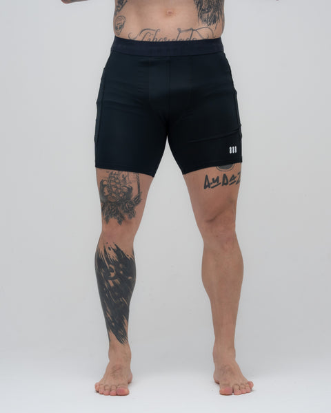 Shorts Legging Compressão Mith Nation Pro Preto