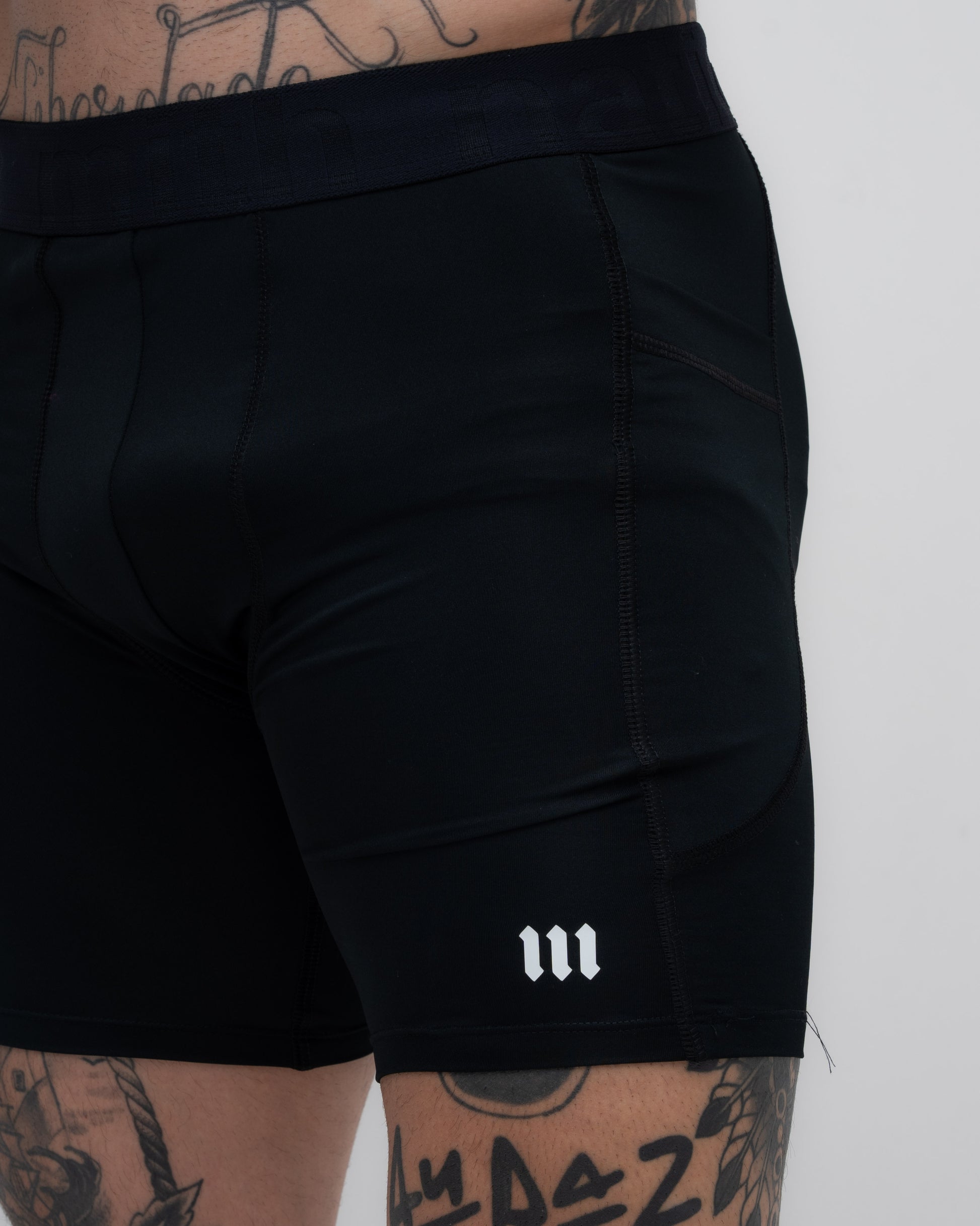 Shorts Legging Compressão Mith Nation Pro Preto