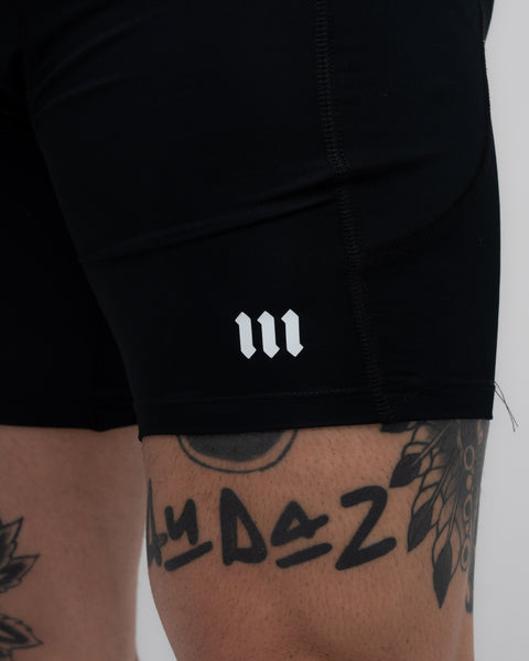 Shorts Legging Compressão Mith Nation Pro Preto